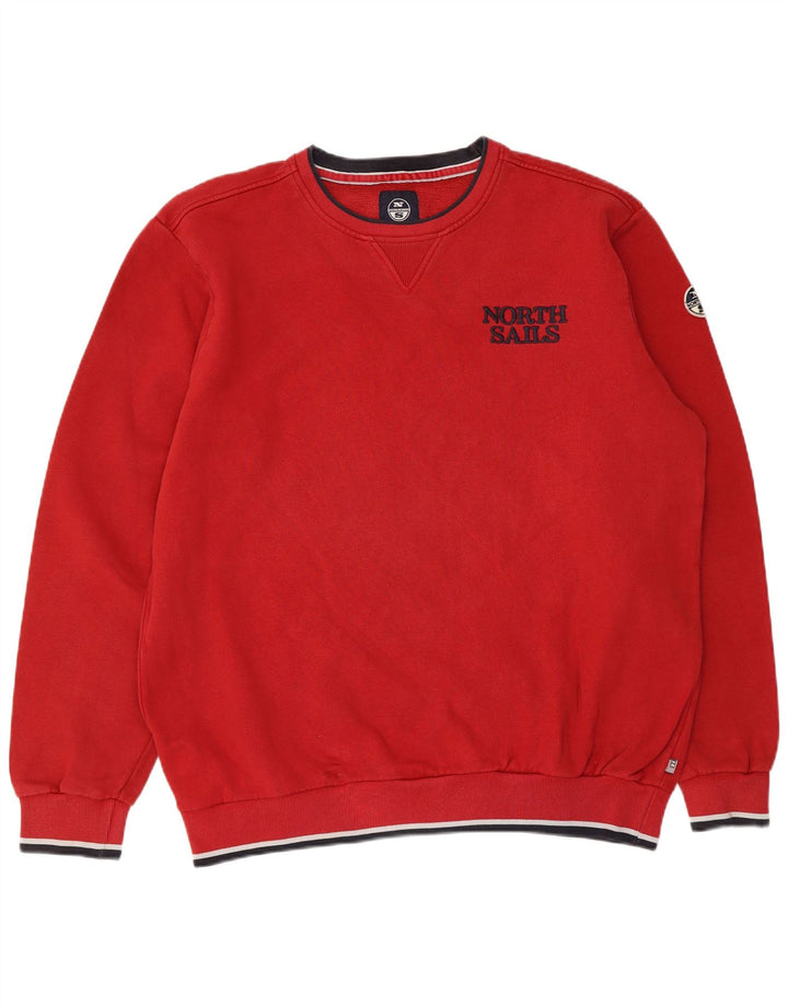 Muški džemper North Sails 2XL, crveni pamuk