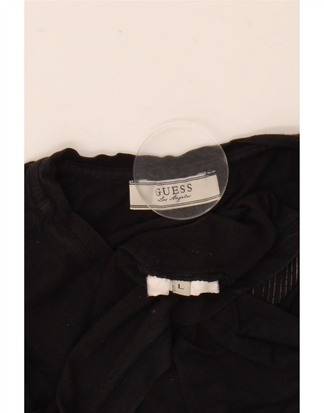 Guess Muška velika crna majica s grafičkim motivima