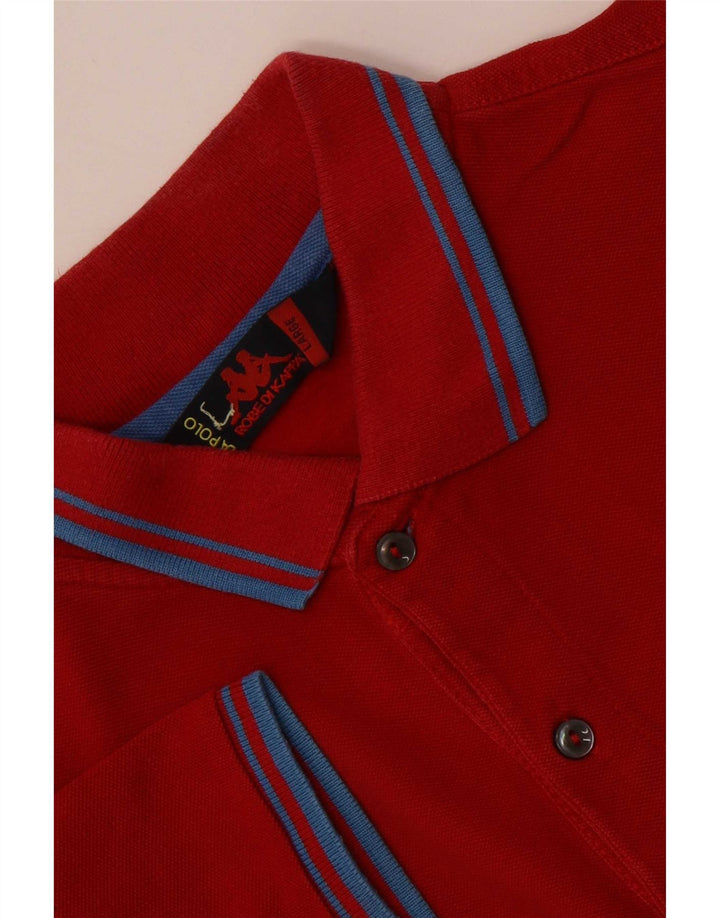 Kappa muška polo majica velike crvene pruge