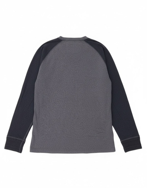 Superdry muška majica dugih rukava XL plavi pamuk u blokovima boja