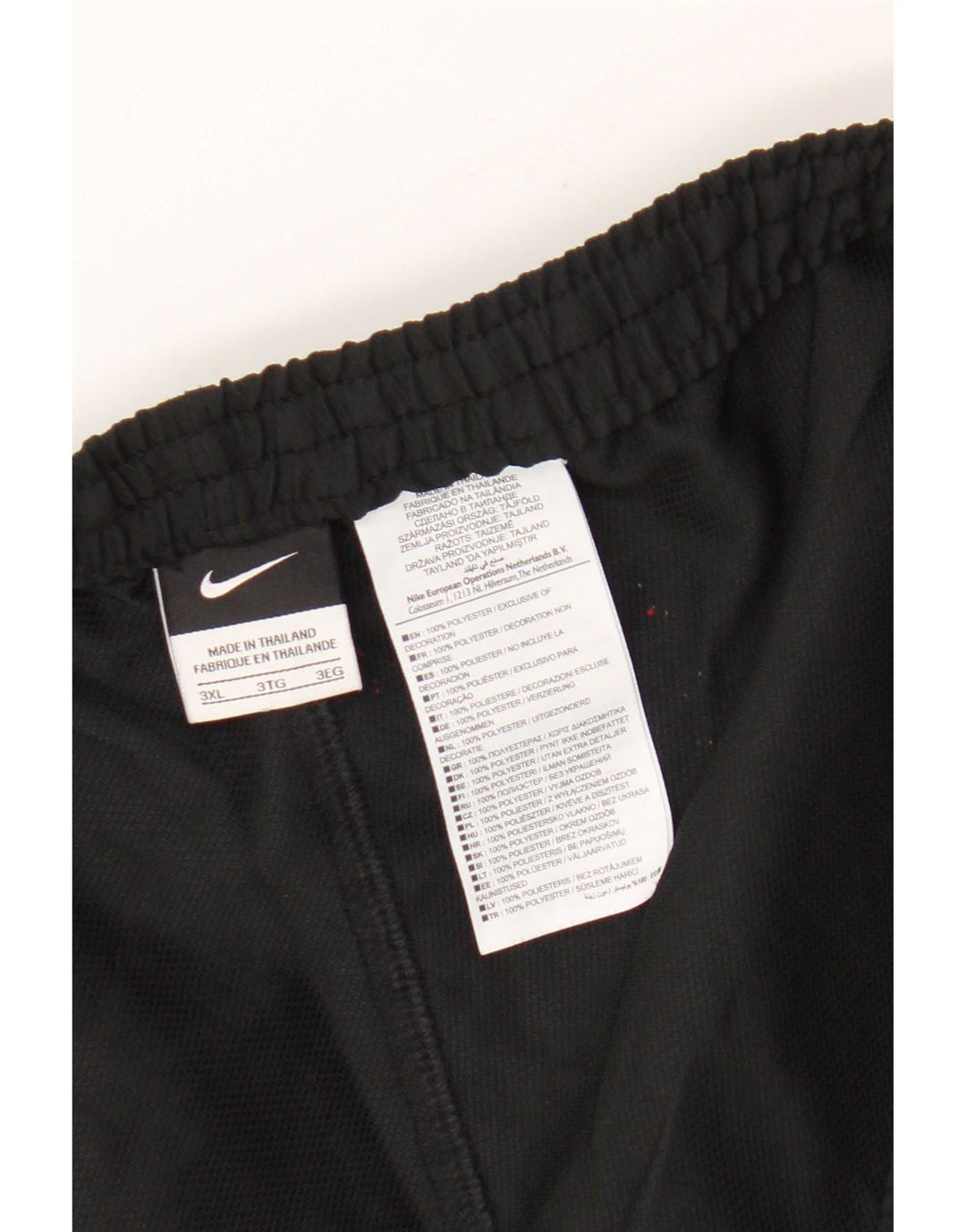 Nike muške sportske kratke hlače 3XL crni poliester