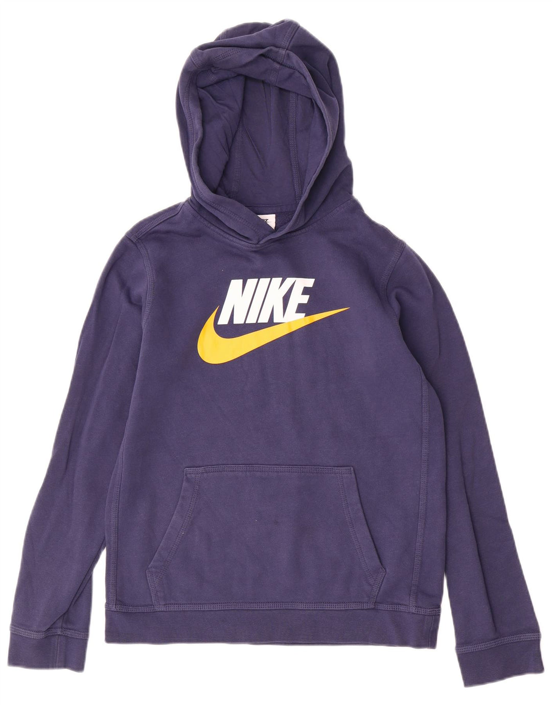 NIKE Boys Graphic Hoodie Džemper 13-14 godina XL tamnoplavi pamuk
