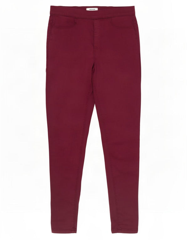 Marks & Spencer ženske jegging traperice UK 12 srednje W29 L28 ljubičasti pamuk