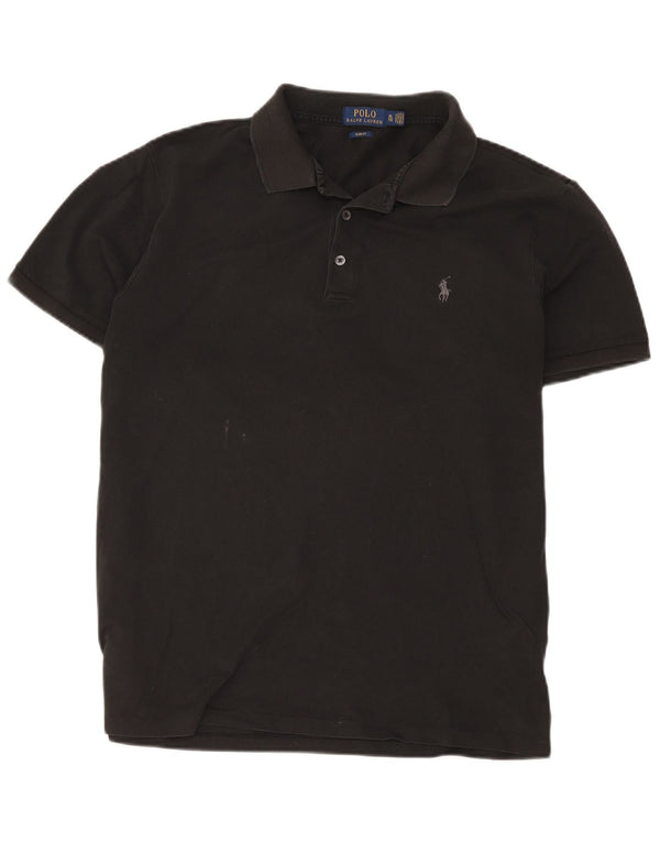 Polo Ralph Lauren muška uska polo majica XL crni pamuk