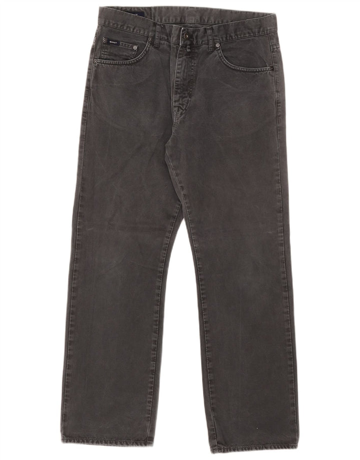 Gant ženske traperice Jason Regular Straight W34 L30 sivi pamuk