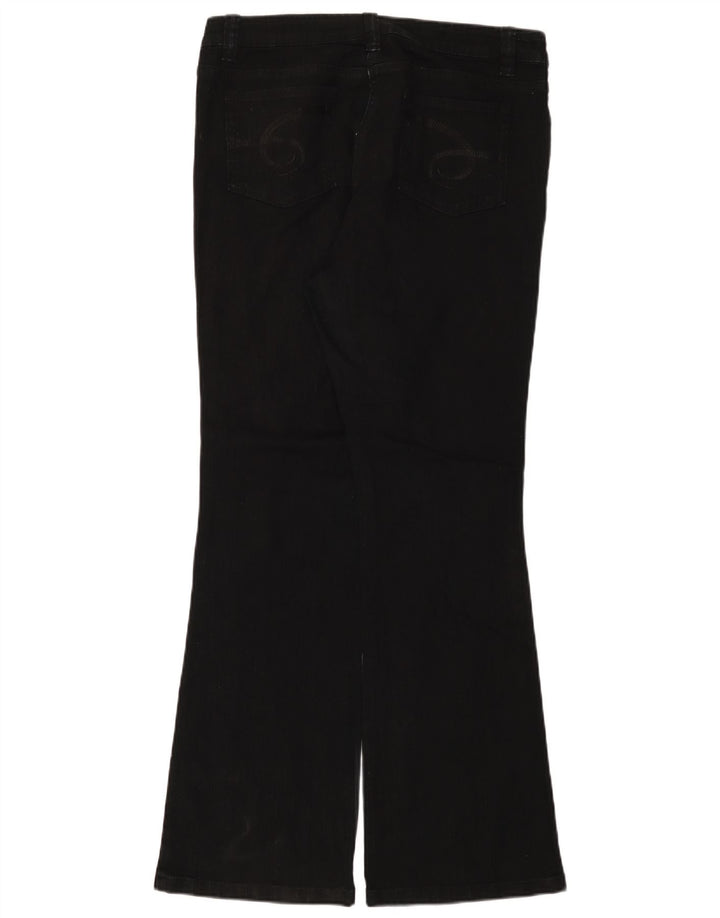 Marks & Spencer ženske autograph bootcut traperice UK 14 velike W34 L33 crne