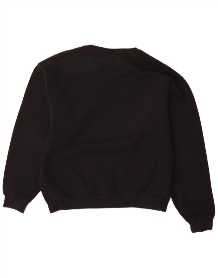 RUSSELL ATHLETIC Veliki crni pamučni muški džemper s grafičkim motivima