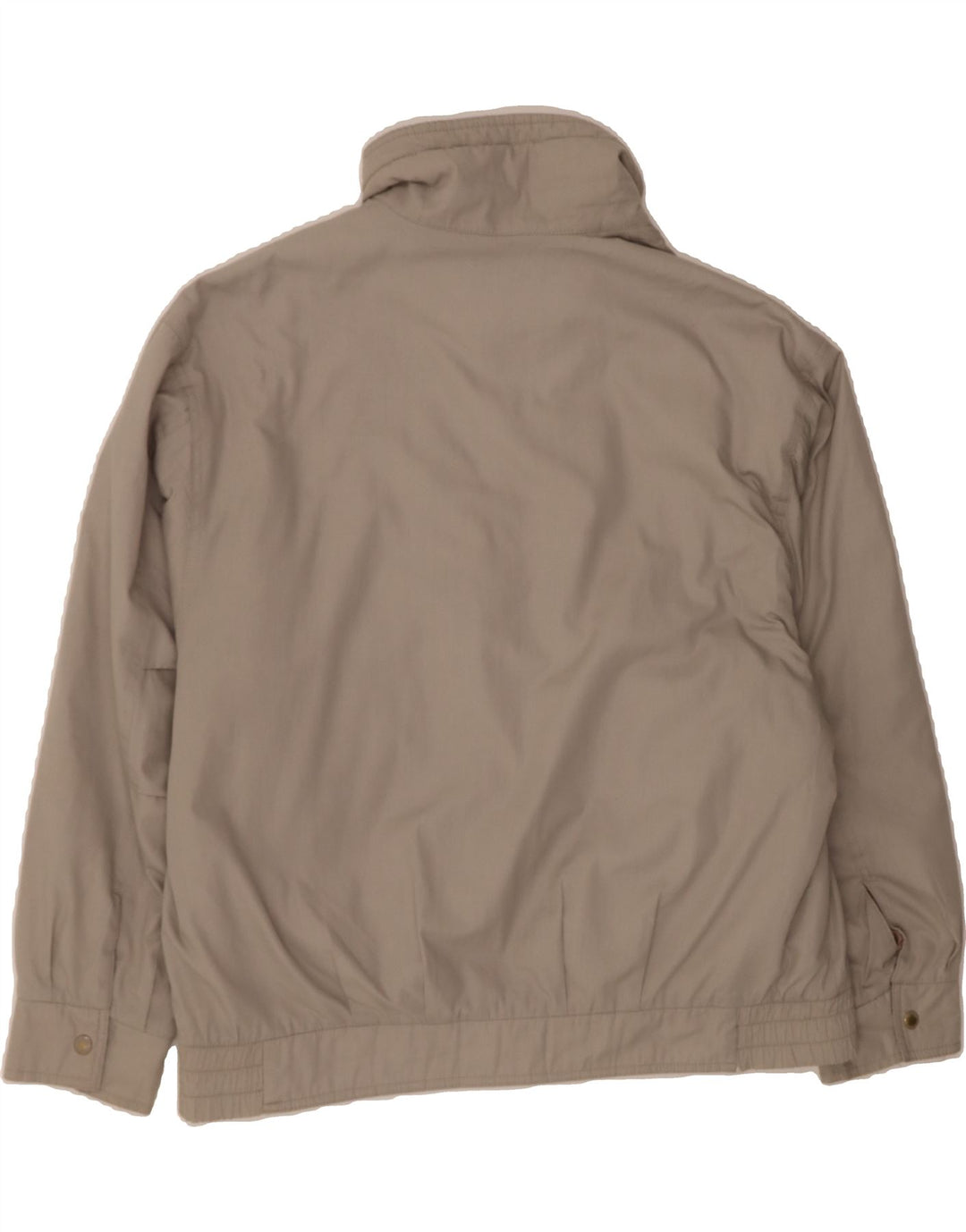 VINTAGE Mens Bomber Jacket UK 40 Large Grey Vintage Vintage and Second-Hand Vintage from Messina Hembry 