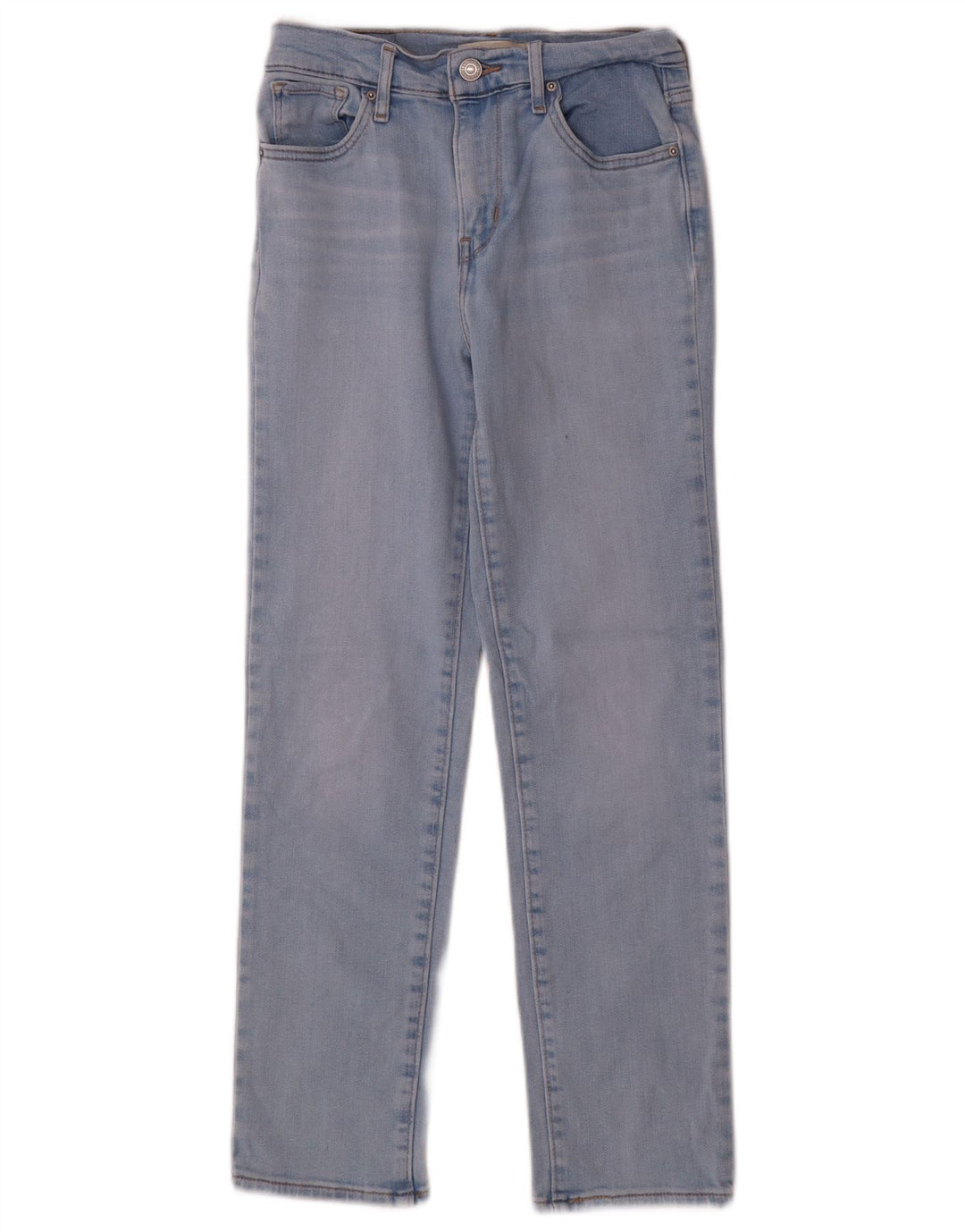 Levi's ženske ravne traperice W25 L26 plavi pamuk