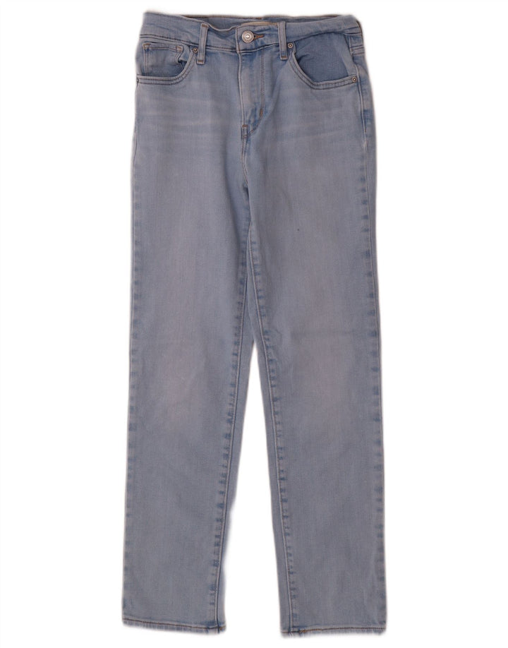 Levi's ženske ravne traperice W25 L26 plavi pamuk