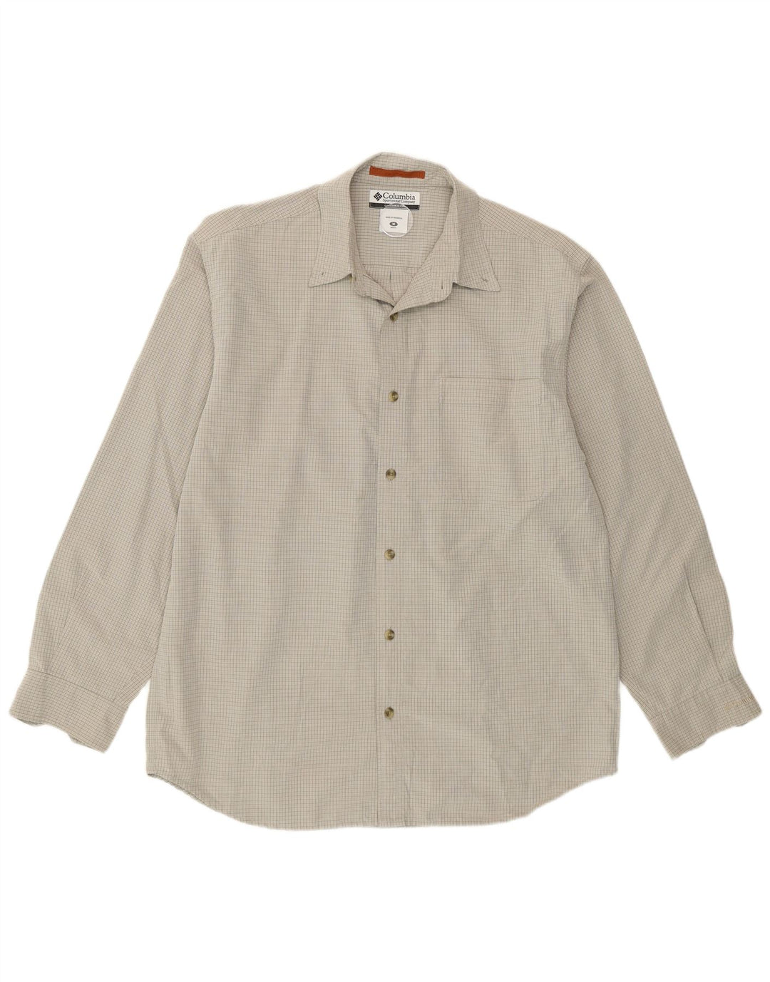 Columbia muška košulja srednje sivi karirani modal