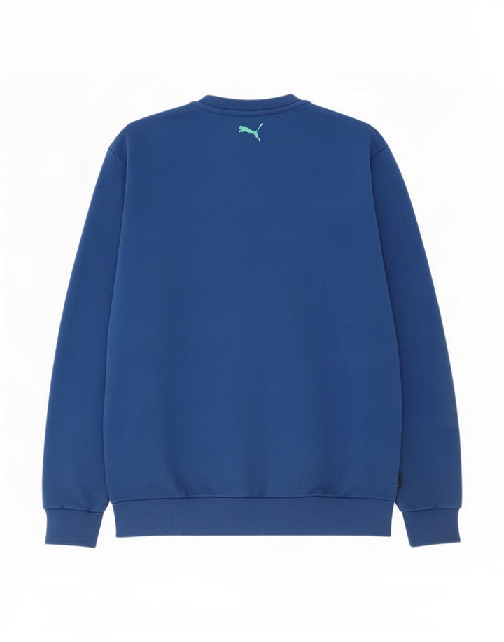 Puma muški džemper s grafičkim motivima XL plavi