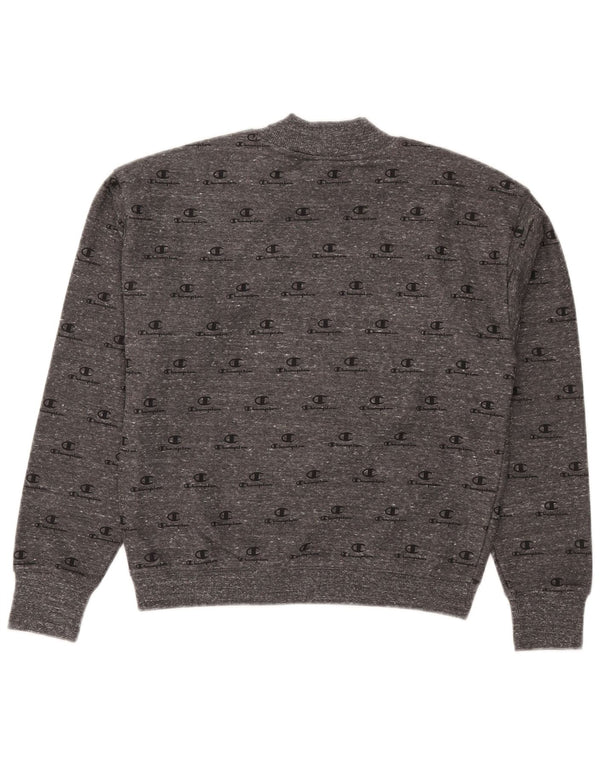 Champion ženska majica s grafičkim kratkim kratkim rukavima UK 10 Small Grey Flected