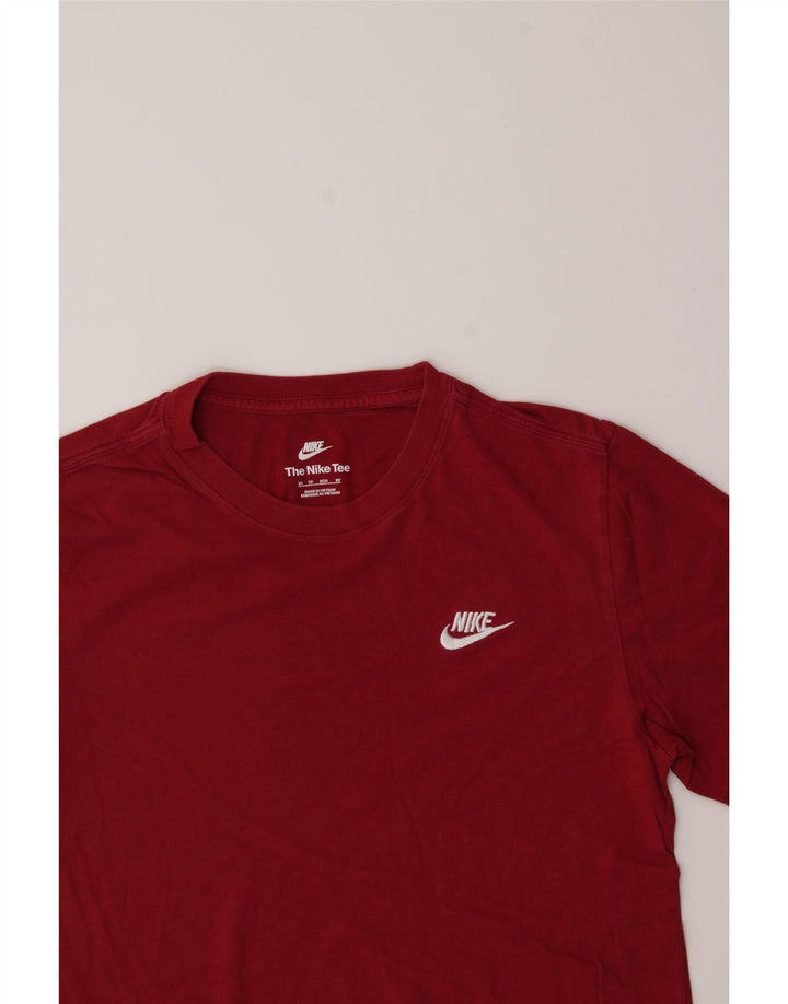 NIKE Mens T-Shirt Top XS Red Cotton Vintage Nike and Second-Hand Nike from Messina Hembry 