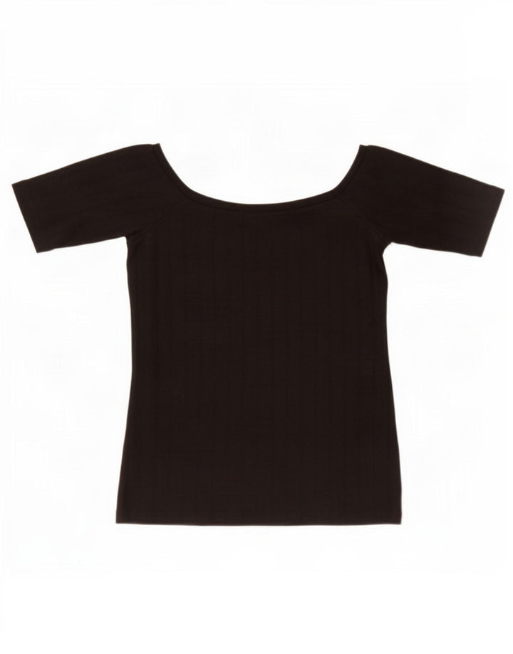Zara ženski gornji dio kratke bluze UK 8 Small Black