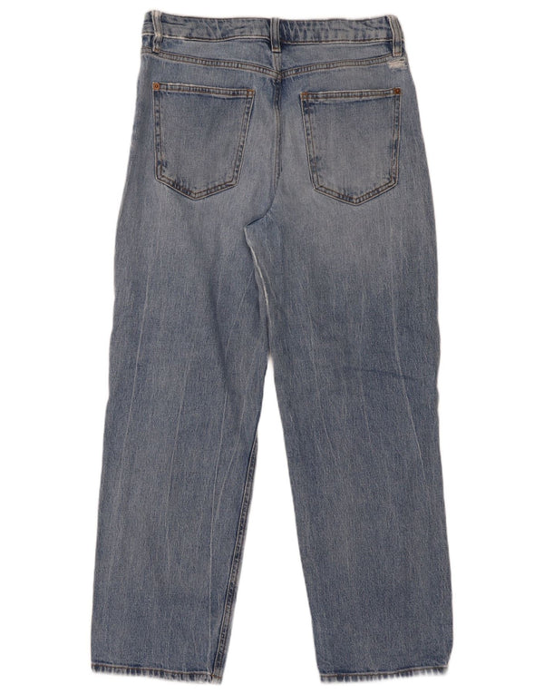 Marks & Spencer ženske Boyfriend traperice visokog struka UK 10 male W30 L28 plava