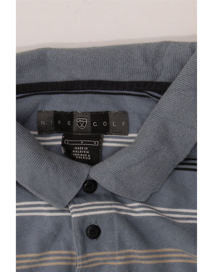 NIKE muška polo majica na velike plave pruge