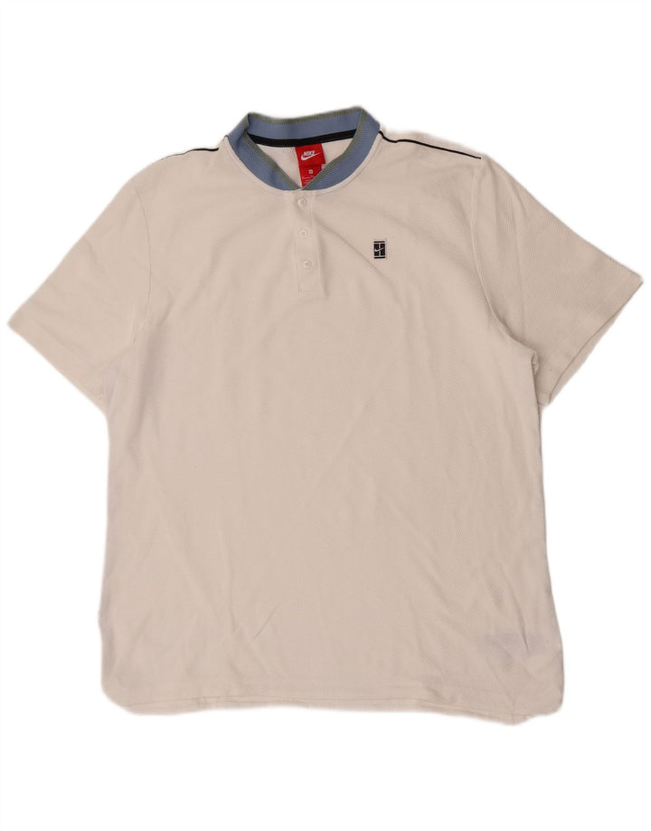Nike muška polo majica XL bijeli pamuk