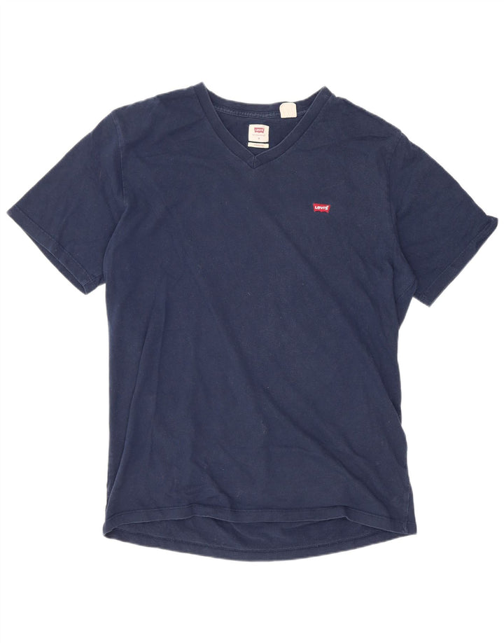 Levi's standardna muška majica kratkih rukava srednje tamnoplavi pamuk