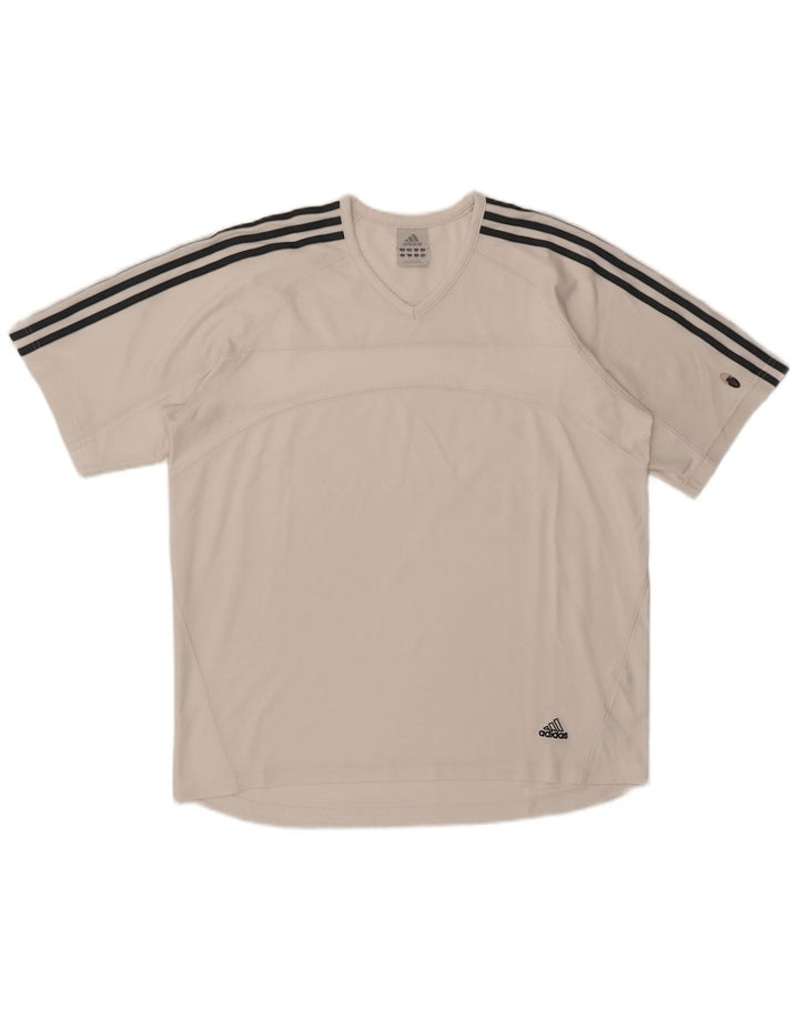 Adidas muška majica kratkih rukava XL bijeli poliester