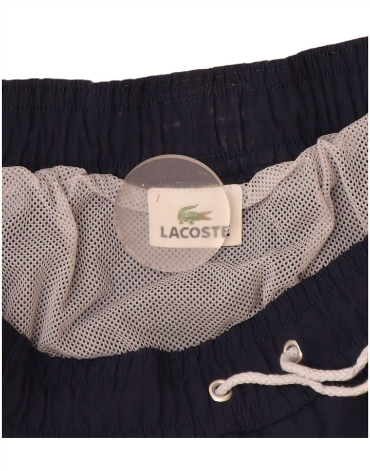 Lacoste muške kratke hlače za kupanje veličina 7 2XL tamnoplavi poliamid
