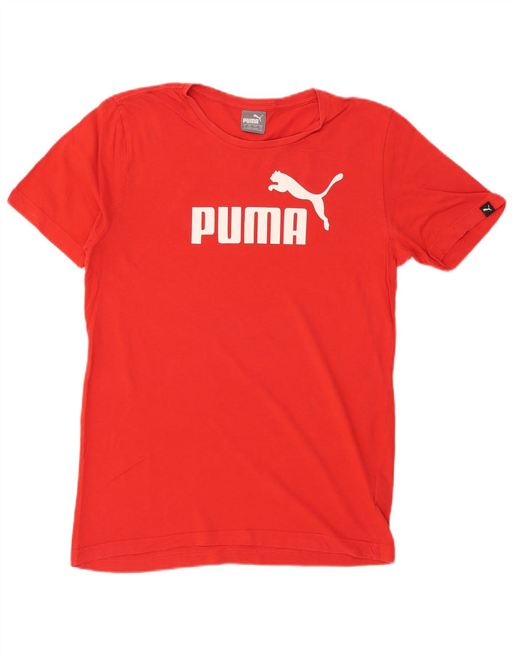 Puma muška majica s grafičkim motivima, mali crveni pamuk