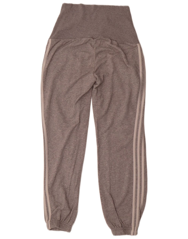 Adidas Ženska trenirka Hlače Joggers UK 8/10 Small Grey Flected Cotton