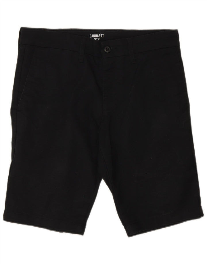 Carhartt muške chino kratke hlače W29 Srednje crni pamuk