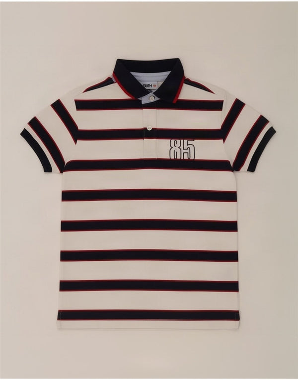 Tommy Hilfiger Polo majica za dječake, 11-12 godina, pamuk s bijelim prugama