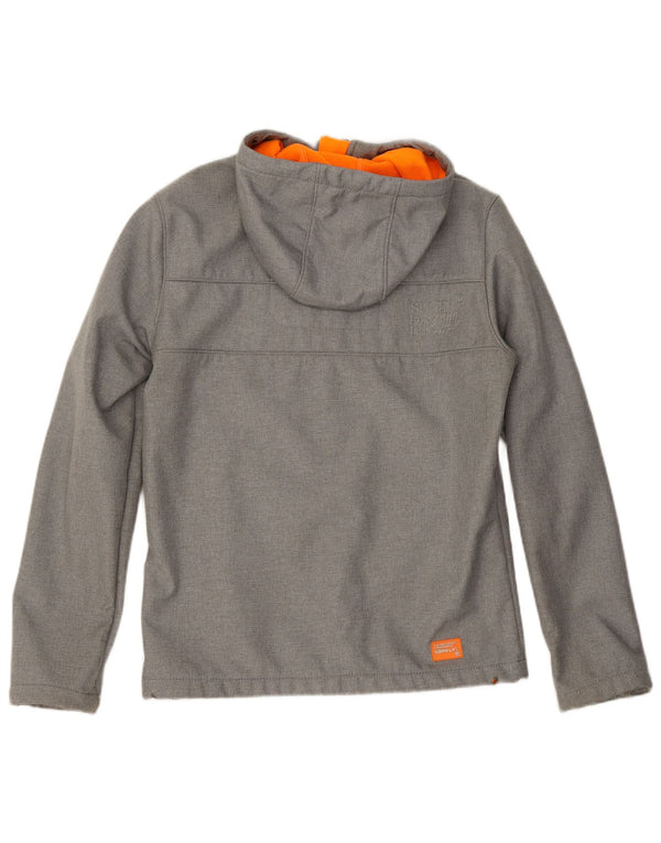 Superdry Mens Windtrekker Graphic Windbreaker jakna UK 38 srednje siva