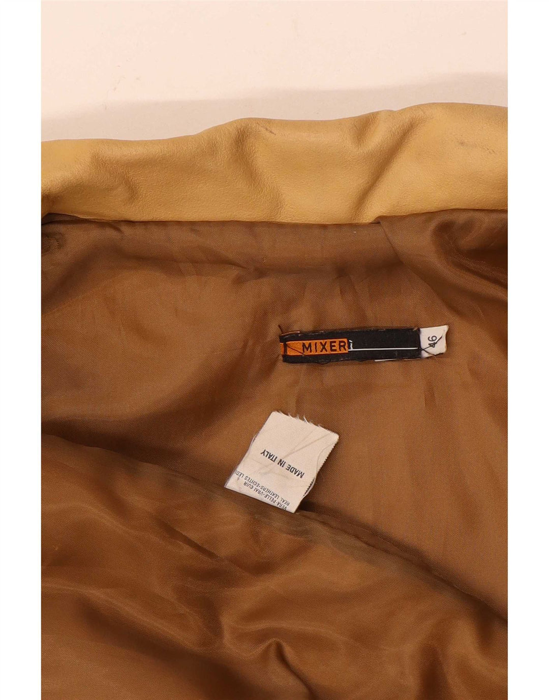 Vintage ženski kožni kaput IT 46 Large Brown Leather