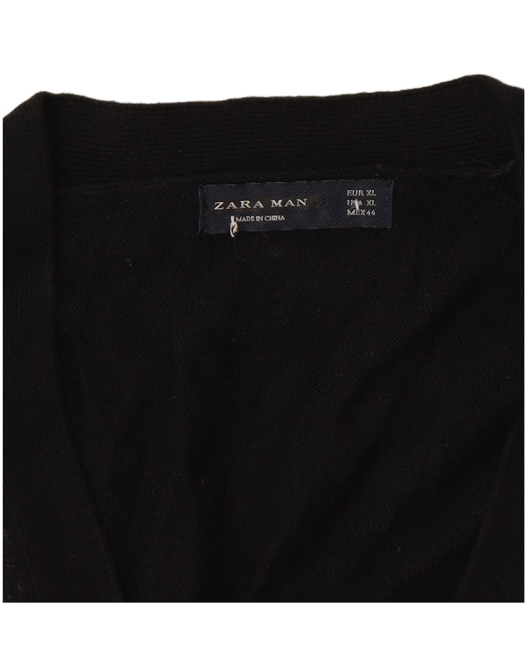 Zara muški kardigan pulover XL crne boje