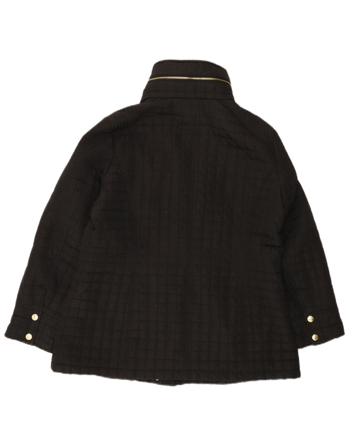 MICHAEL KORS Ženska prošivena jakna UK 18 XL crni poliester