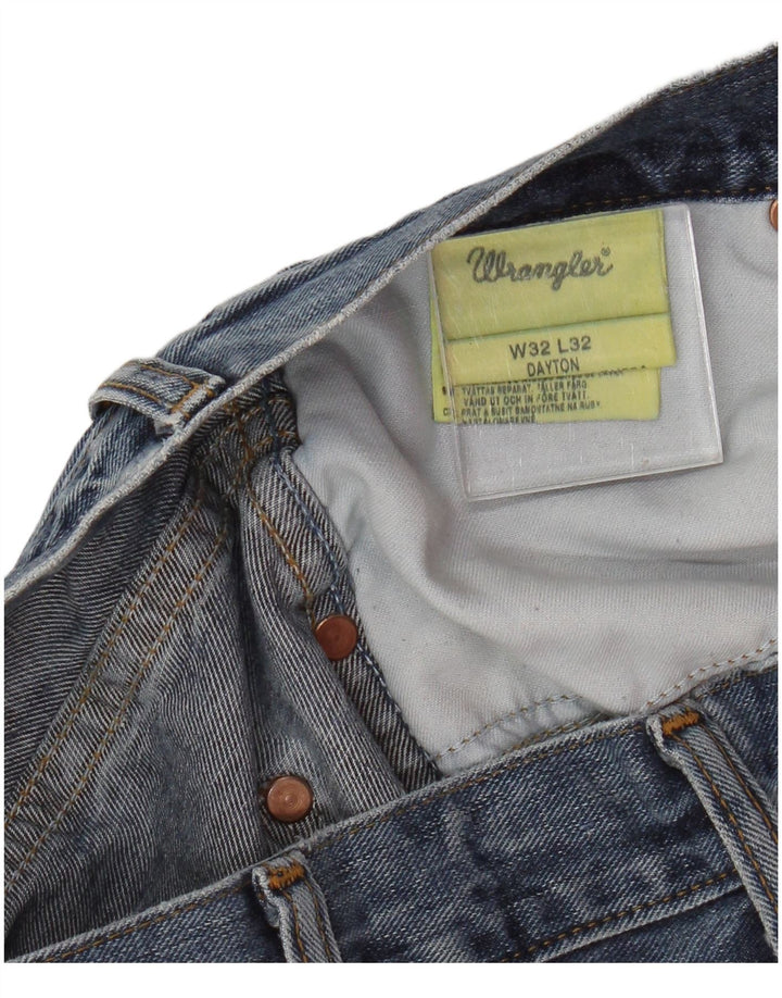 Wrangler muške traperice Dayton Bootcut W32 L32 plavi pamuk