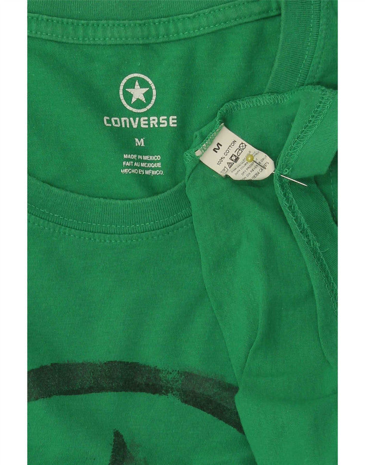 Converse muška grafička majica kratkih rukava Srednje zeleni pamuk
