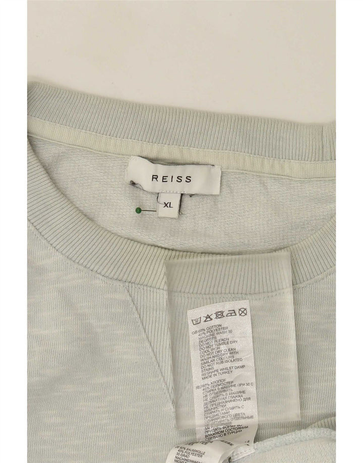 Reiss muška majica s kratkim rukavima XL, sivi flekasti pamuk