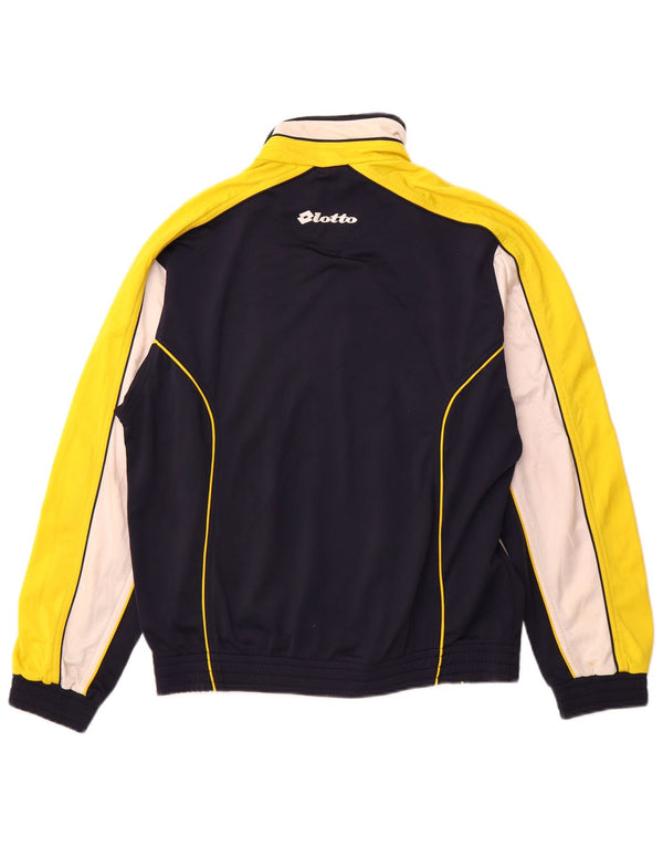 LOTTO muška gornja jakna trenirke Mala tamnoplava poliesterska boja