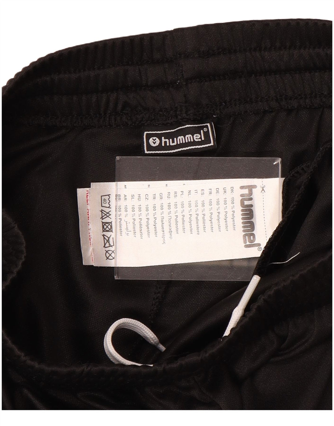 HUMMEL Trenirke za dječake, 14-15 godina, crne poliesterske hlače