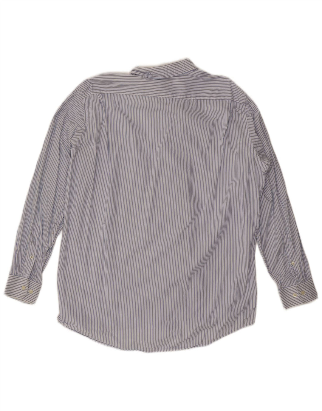 LACOSTE Muška košulja, veličina 42, pamuk s velikim plavim prugama