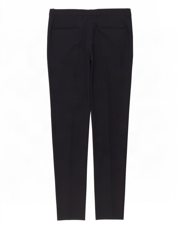 Zara ženske uske chino hlače EU 44 Large W34 L32 crna viskoza