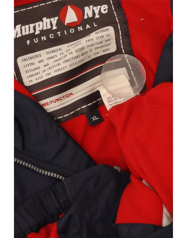 Murphy & Nye muška vjetrovka jakna UK 42 XL tamnoplava poliester
