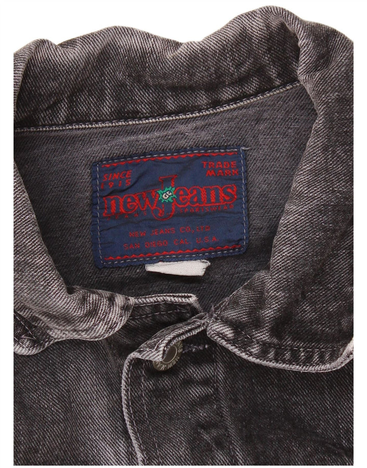 New Jeans ženska traper jakna UK 18 XL crna