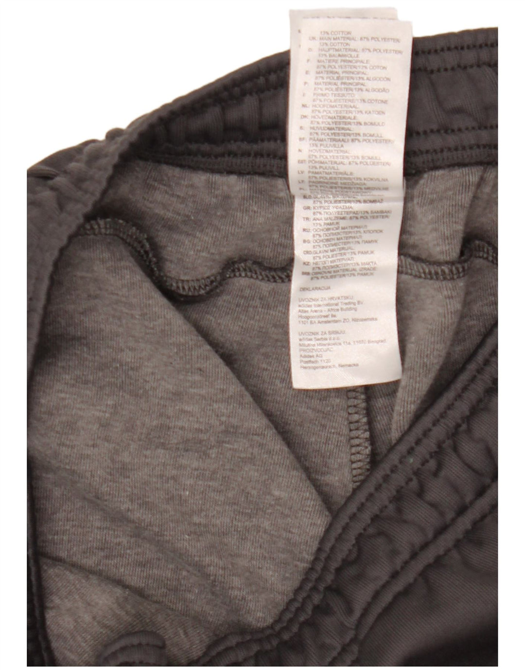 Adidas muške trenirke Hlače Joggers Medium Grey Poliester Sports
