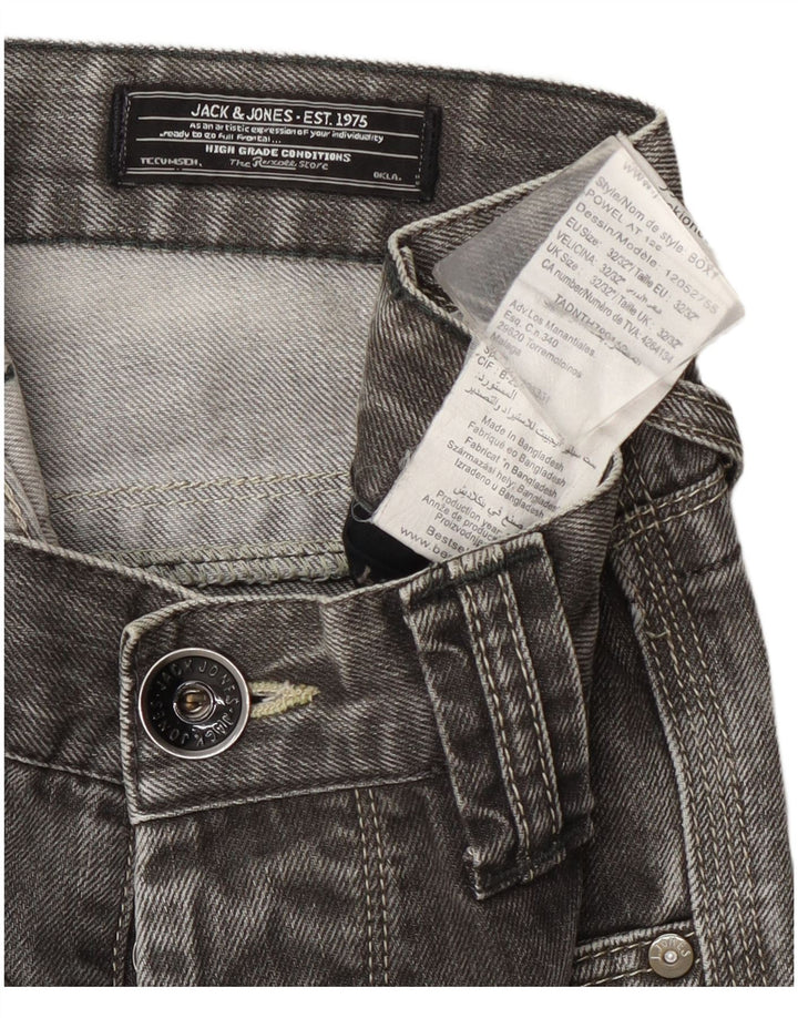 Jack & Jones muške ravne traperice W32 L32 sive