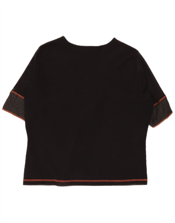 Gerry Weber gornji dio ženske bluze UK 16 Large Black Colourblock