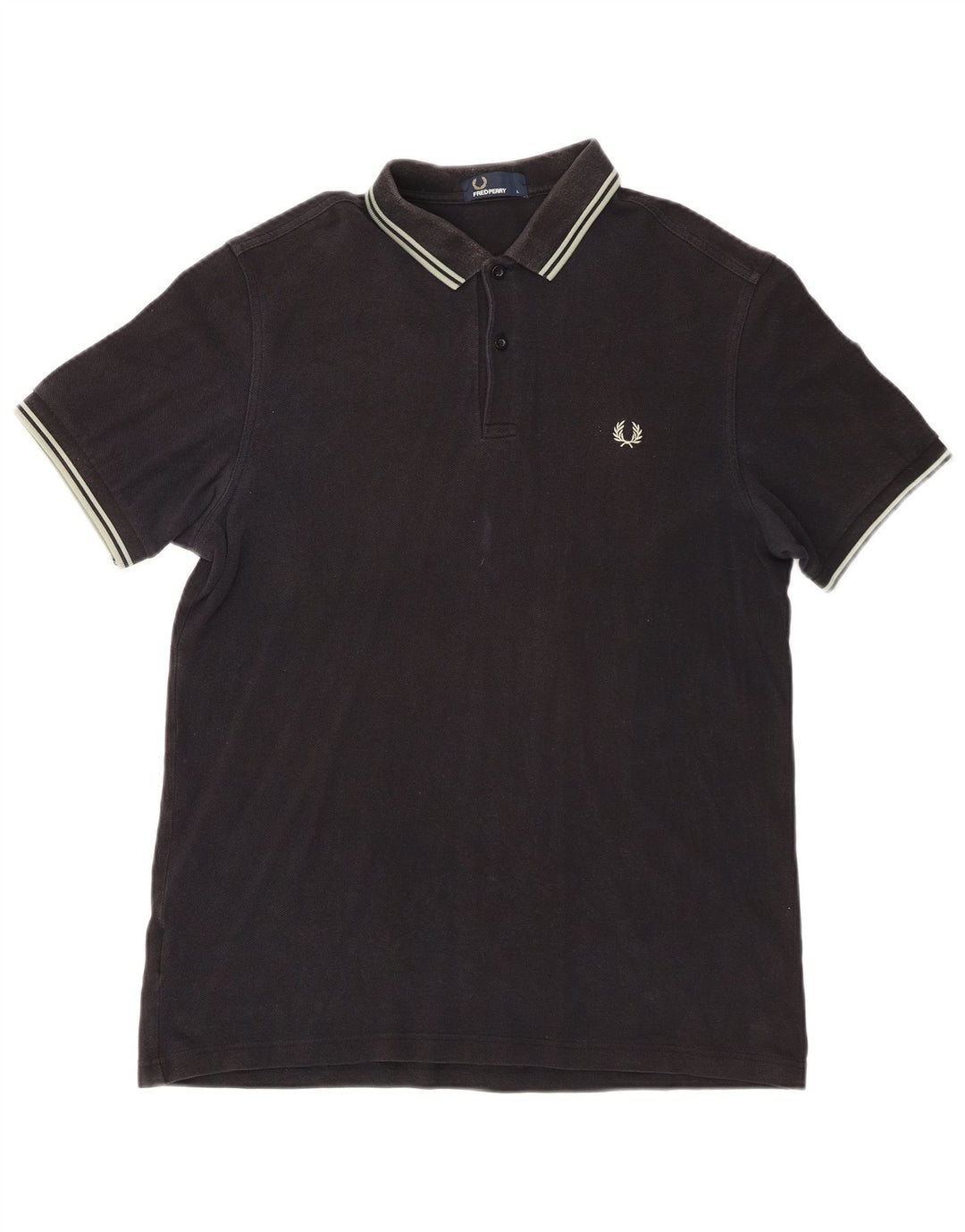 Fred Perry muška polo majica velika crna pamučna