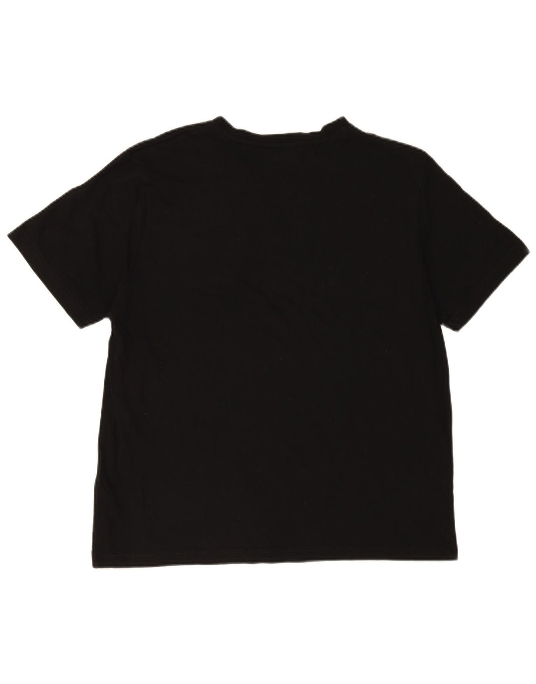 PUMA Mens T-Shirt Top Large Black Cotton