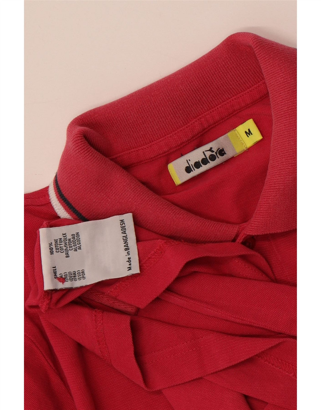 Diadora muška polo majica srednje ružičaste pamučne boje
