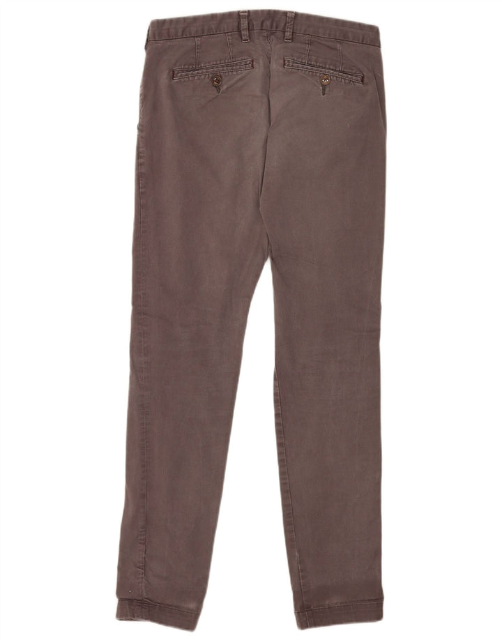 Ted Baker muške uske chino hlače W30 L30 sivi pamuk