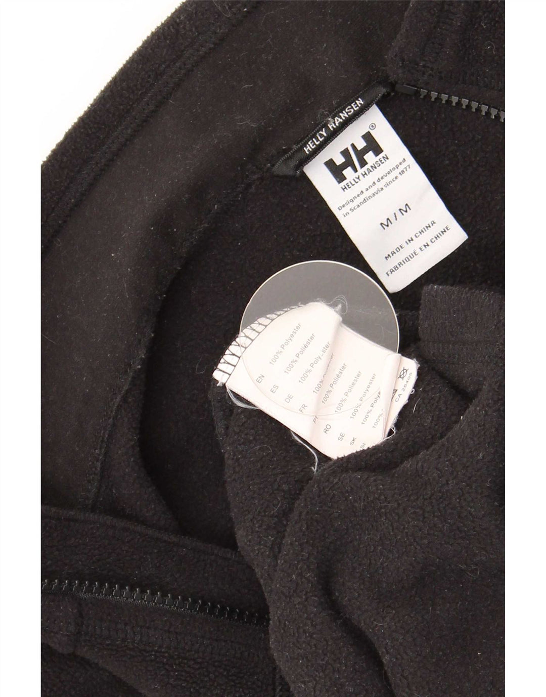 Helly Hansen muška jakna od flisa UK 38 Srednji crni poliester